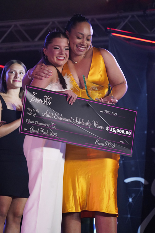 Winner (Mallory) of grand scholarship 2025 pic